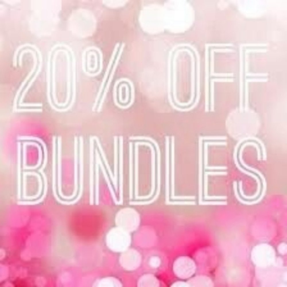 20% OFF BUNDLES!!!